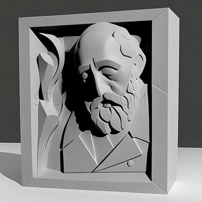 3D model Henri Matisse (STL)